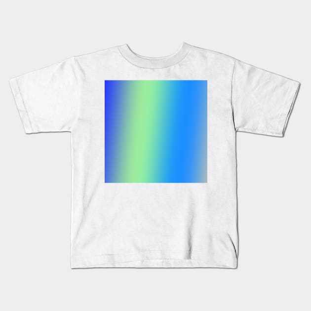 BLUE YELLOW PURPLE TEXTURE ART Kids T-Shirt by creatilory